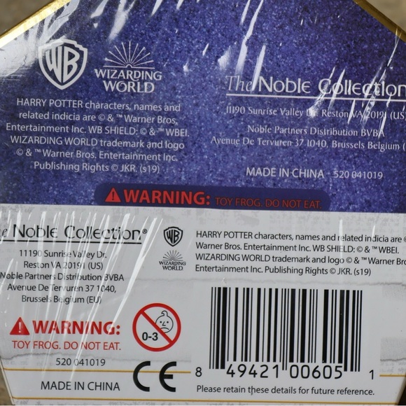 Harry Potter chocolate frog squishy toy with sticker. New - Picture 4 of 5